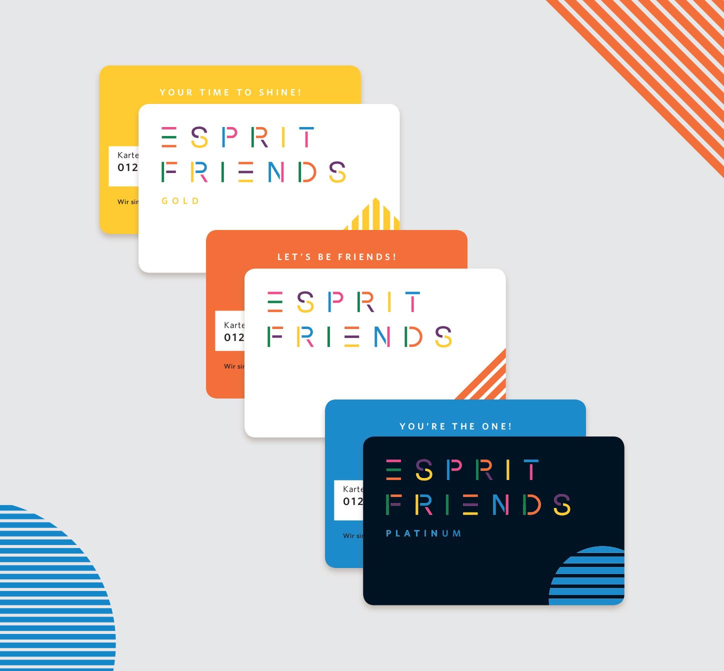 My Esprit Login - Friends Cards